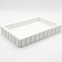 Designový podnos Stromeček - Bílá